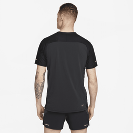 Nike Dri-Fit Trail Laufshirt Herren schwarz