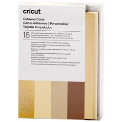 Cricut Neutrals Sampler - Cutaway Kartenset - Grau