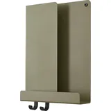 Muuto Folded Wandregal, 29 x 40 cm, olivgrün