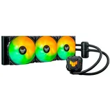 Asus TUF Gaming LC II 360 ARGB All-in-One-Flüssig-CPU-Kühler (Aura Sync Beleuchtung, 3x TUF Gaming 120mm ARGB-Radiatorlüfter, schwarz)