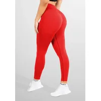 SMILODOX Leggings Amaze Pro Rubinrot ROT XS