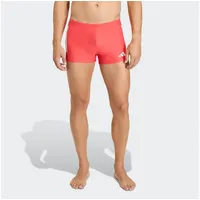 adidas 3-Streifen Badehose rot/weiß XL