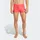 adidas 3-Streifen Badehose rot/weiß XL