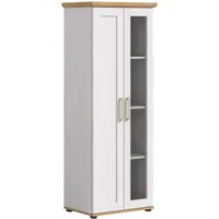 Xonox.home Wohnzimmer Verona Vitrine Glasvitrine Vitrinenschrank Deko-Vitrine Stauraumvitrine in