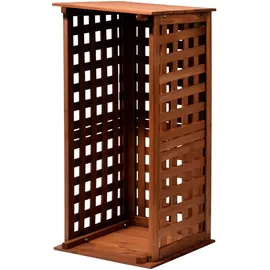 Dobar Kaminholzregal 39 x 85 cm braun