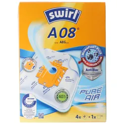 Swirl Staubsaugerbeutel A08 (A09) MicroPor Plus für AEG Staubsauger