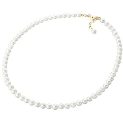 Elli Muschelkernperlen 925 Sterling Silber 40 Damen 