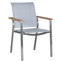 Zebra Technologies Infinity Stapelsessel 58,5 x 64,5 x 90,5 cm grau-braun