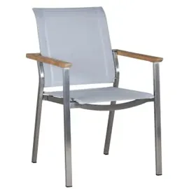 Zebra Technologies Infinity Stapelsessel 58,5 x 64,5 x 90,5 cm grau-braun
