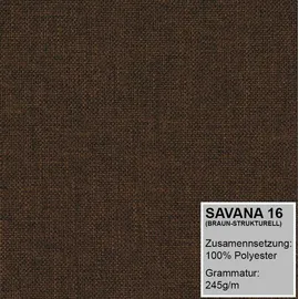 A&J MöbelLand Boxspringbett BOE 120 x 200 cm Braun