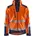 High Vis Softshell Jacke Warnschutzjacke signalorange wasserdicht