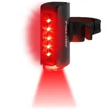 Fischer Fahrrad Fahrrad-Rücklicht PLUS Twin STOP LED Schwarz