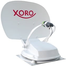 XORO MTA 55: Vollautomatische Satelliten-Antenne für mühelosen und zuverlässigen TV-Empfang auf Reisen - Erleben Sie Unterhaltung und Information in höchster Qualität! - White