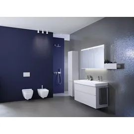 Geberit Smyle Square weiß, geschlossene Form, mit Überlauf
