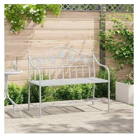 vidaXL Gartenbank 104 x 54 x 93 cm Weiß