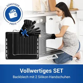 Vioks Grillrost 44,8 x 33,8 cm Edelstahl schwarz