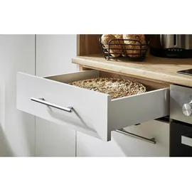 Respekta Winkelküche L-Form 310 cm Weiß