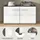 xonox.home Salsa Sitzbank 80x44x37 cm grau