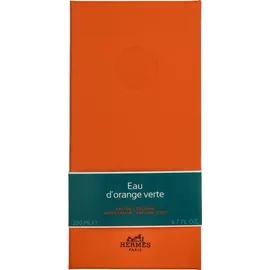 Hermès Eau d'Orange Verte Eau de Cologne 200 ml