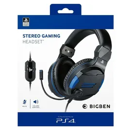 Bigben Interactive PS4 Stereo Gaming Headset V3 schwarz/blau