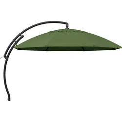 SUN GARDEN Ampelschirm Easy Sun TOP MODE Ø 375 cm anthrazit / grün