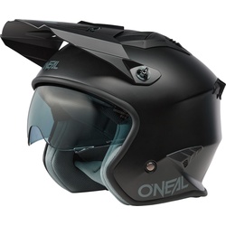 Oneal Volt Solid Trial Helm, schwarz, Größe M