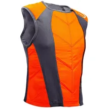 E.COOLINE Powercool SX3 RaceWeste Gr. 3XL schwarz/orange - sekundenschnelle Aktivierung mit Wasser - stundenlange, trockene Kühlung