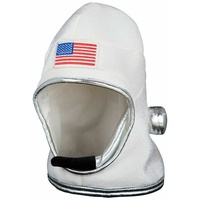 Erwachsene Astronaut Helm Weiß Astronaut Pilot Nasa Sci Fi Kostüm Hut