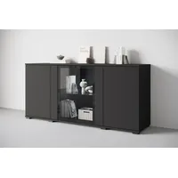 INOSIGN Sideboard »Caro, modernes Design mit Glaseinsätzen, Breite 150
