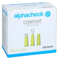 Berger Med Gmbh Alphacheck comfort Sicherheitslanzett.26 G 1,6 mm