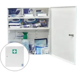 Gramm Medical Metall-Branchenschrank LABOR & CHEMIE