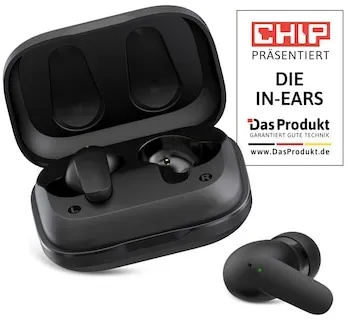 Der In-Ear Kopfhörer in Kooperation mit CHIP, Bluetooth, schwarz