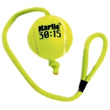 Karlie Hundespielzeug Tennisball mit Seil Durchmesser: 8 cm