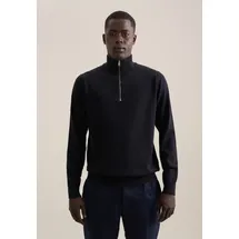 Seidensticker Stehkragenpullover Blau XL