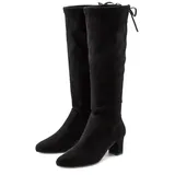 LASCANA Overkneestiefel schwarz