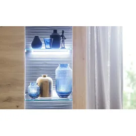 Landscape Vitrine BRUNECK - holzfarben ¦ Maße (cm): B: 110 H: 211 T: 45.0