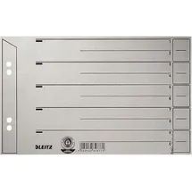 Leitz 16560085 A5 quer 200g Karton grau 100 Stück