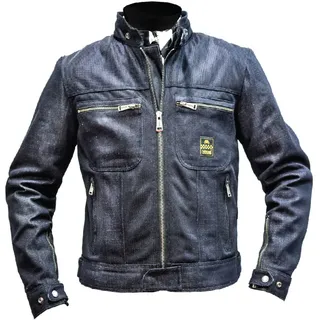 Helstons Genesis Mesh Motorrad-Textiljacke blau, L