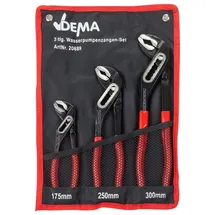 DEMA Wasserpumpenzange 3 - tlg.