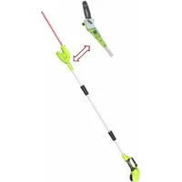 Greenworks Greeworks GD40PSH - Hecken- und Baumschere auf Verlängerungsschaft
