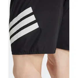 adidas 3-Streifen 8-Inch Badeshorts Black/White S