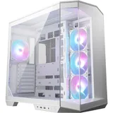 MSI MAG Pano 100R PZ Midi Tower Gaming Gehäuse, Seitenfenster, Weiß