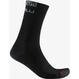 Castelli Bandito Merino 18 Fahrradsocken Black 2XL