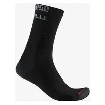 Castelli Bandito Merino 18 Fahrradsocken Black 2XL