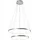 just light. HELIKE 1-flg. 50 cm rund silbergrau