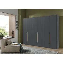 WIMEX Drehtürenschrank London 270 x 208 x 58 cm Schwarz