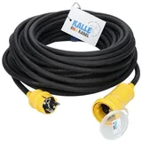 KALLE DAS KABEL Verlängerungskabel Kalle Classic Colour 3G 2,5mm2 gelb 20 Meter