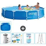 Frame Pool Rund - 366x76 Cm - 6-teilig  S41751