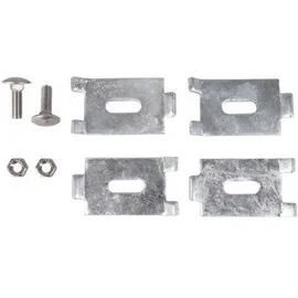 GAH Alberts Alberts Eckverbinder zur Verbindung zweier Doppelstabmatten, 3 Farben, Rastermass 50 mm