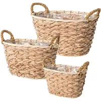 Creativ home Aufbewahrungskorb »Körbe«, (3 St.), beige